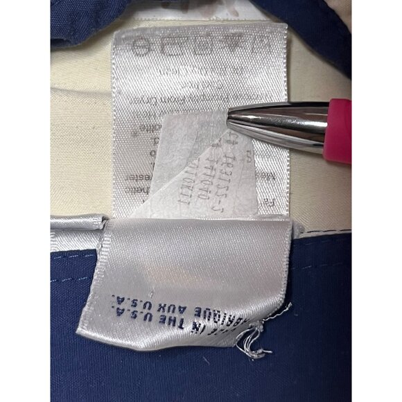 VTG Solumbra LARGE Yellow Long Sleeve Polo Shirt UV Protection Logo USA 1010K11 - Picture 13 of 14